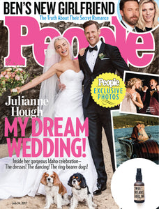 Julianne Hough Wedding in People Mag feat. Happy Spritz